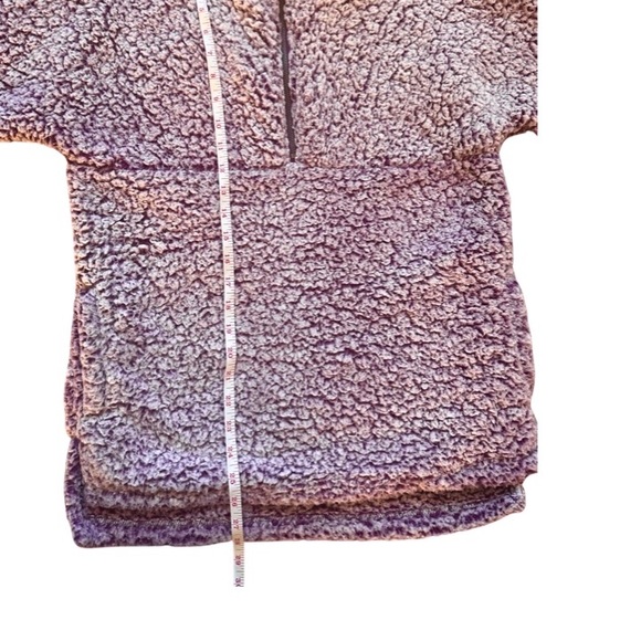 WOMEN’S SUPER SOFT PULL OVER QUARTER ZIP SHERPA SWEATER (SIZE XS) - Picture 5 of 10